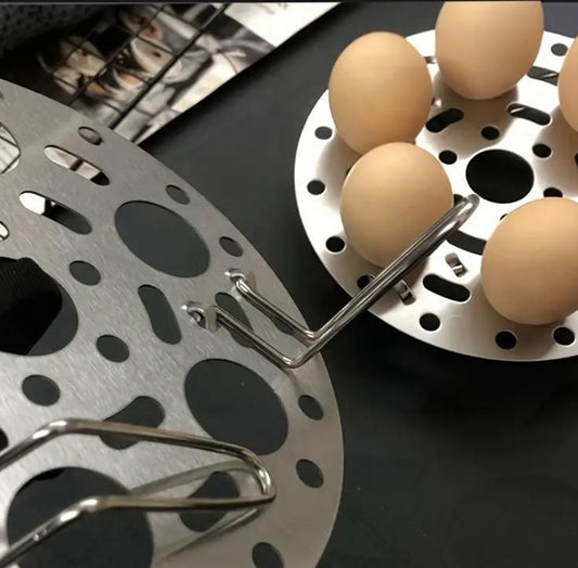 Stainless Steel Egg & Multipurpose Steaming Rack