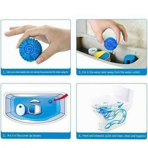 Toilet Cleaning Tablet – Toilet Deodorizer Bathroom Cleaner Tablets