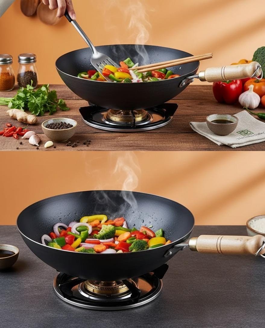 Non Stick Iron Pot – 2.3 Ltr