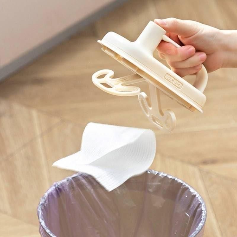 Disposable Magic Wipes Cleaning Brush with Handle