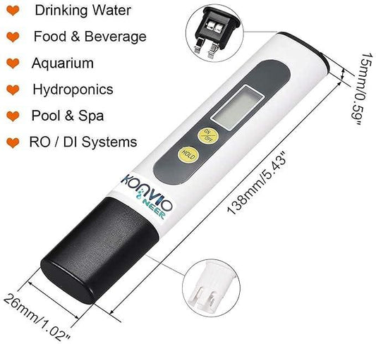 Water TDS Meter Tester – Portable High Accuracy