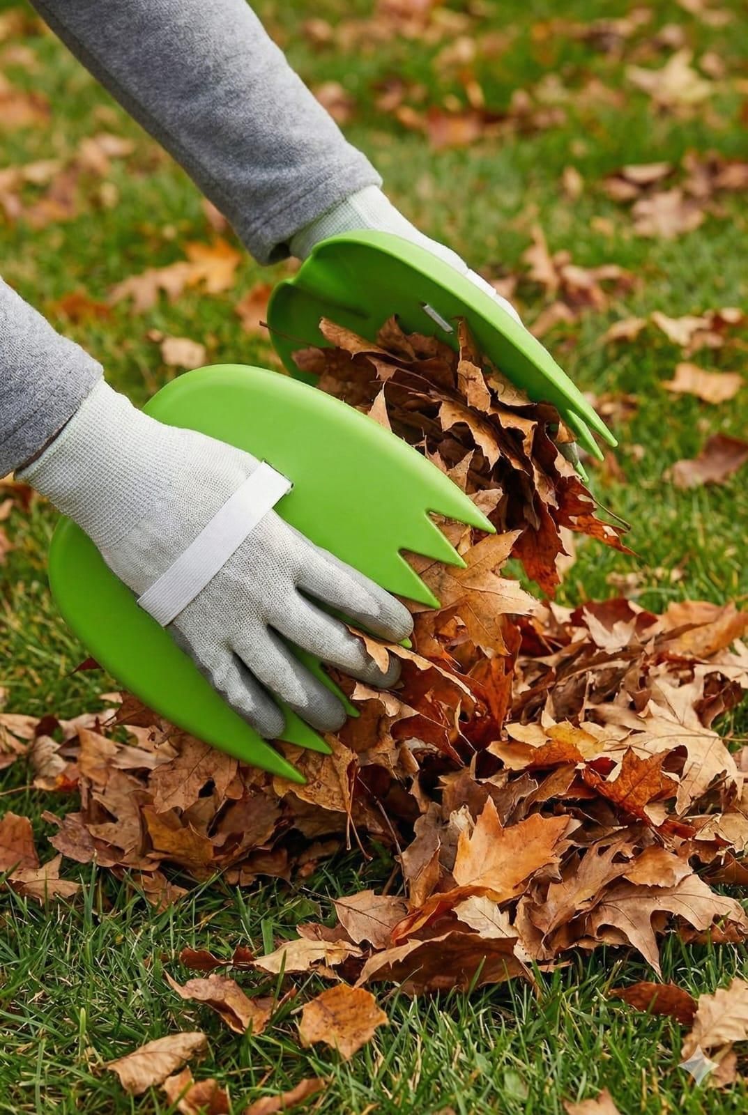 Leaf Scoops Hand Rakes – Pack of 2