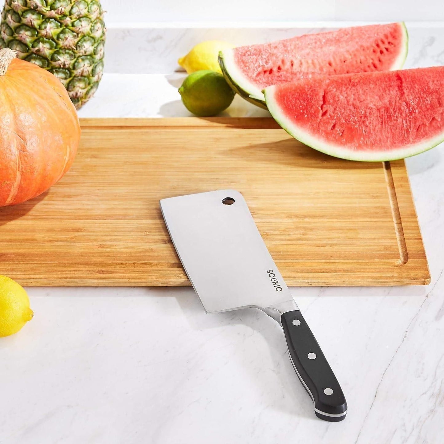 High-Carbon Stainless Steel Meat Cleaver – 6.5 Inch