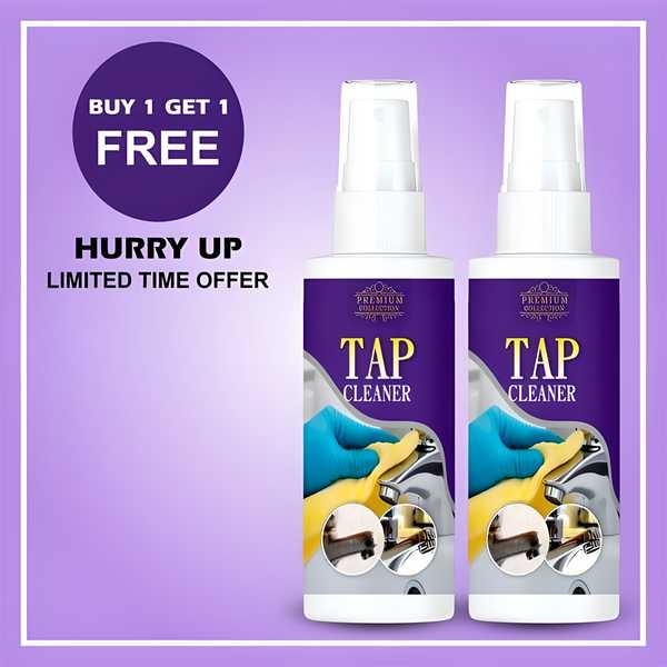 Bathroom Tap, Basin & Tile Stain Remover Spray – 200 ml (Pack of 2)