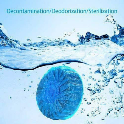 Toilet Cleaning Tablets – Deodorizer & Bathroom Cleaner (Pack of 10)