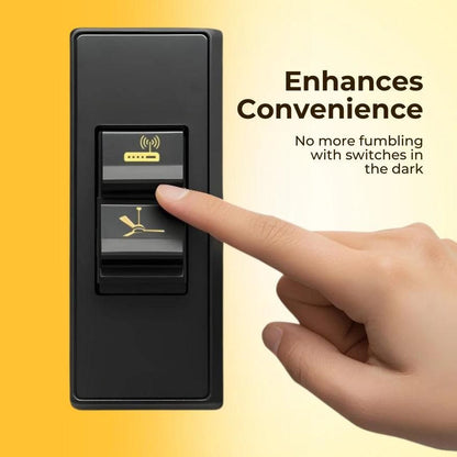 Gold Switch Stickers – Functional Icons (Multiple Set Options)