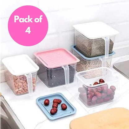 Unbreakable Kitchen Storage Basket – Pack of 4