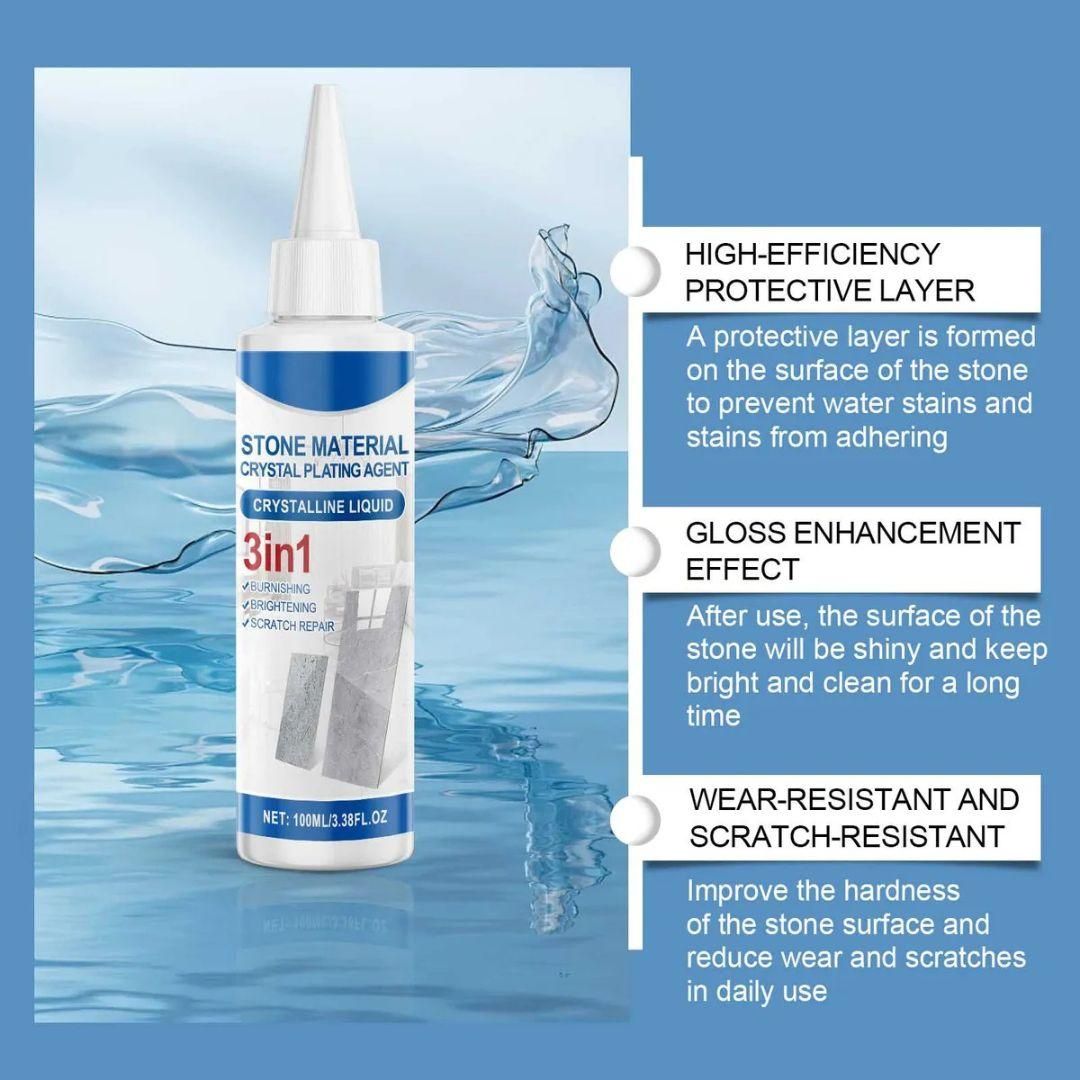 Stone Material Crystal Plating Agent – 100ML (Pack of 2)