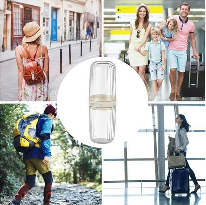 Portable Toothbrush Storage Box – Pack of 2