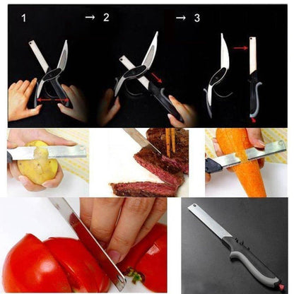 Cleaver Cutter – 2-in-1 Kitchen Knife & Food Chopper
