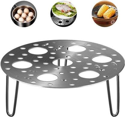Stainless Steel Egg & Multipurpose Steaming Rack