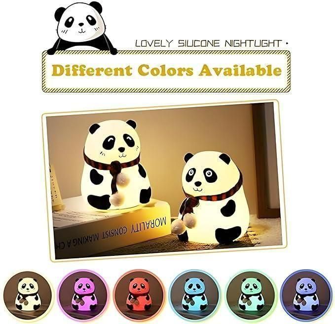 Cute Panda Light Lamp for Kids – Night Light