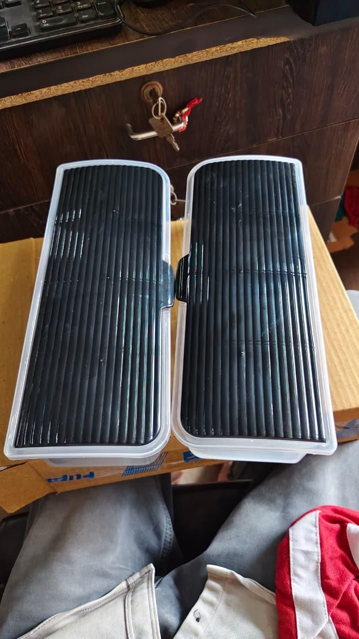 4-in-1 Spice Vault with Measuring Spoons and Airtight Lid – Pack of 2