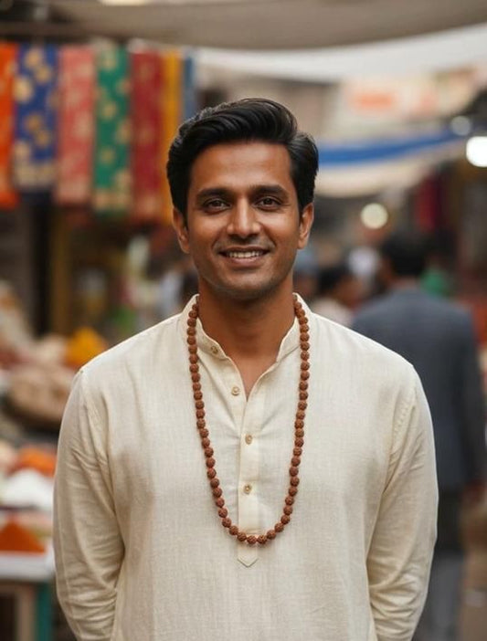 Rudraksha and Tulsi Mala – Prayer Beads for Spiritual Growth