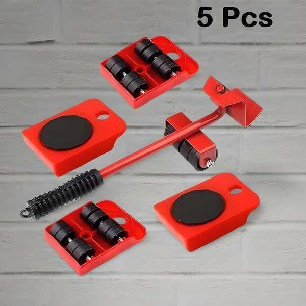 Heavy Duty Furniture Lifter & Mover Tool Set with Wheel Pads
