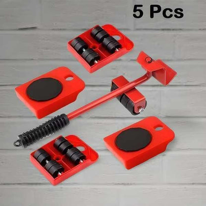 Heavy Duty Furniture Lifter & Mover Tool Set with Wheel Pads