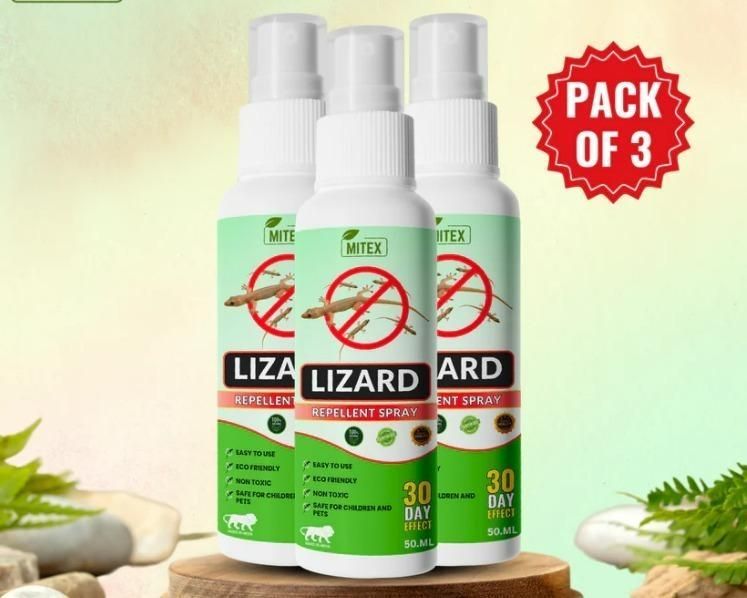 Lizard Spray – Pack of 3, 50ml Each