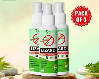 Lizard Spray – Pack of 3, 50ml Each