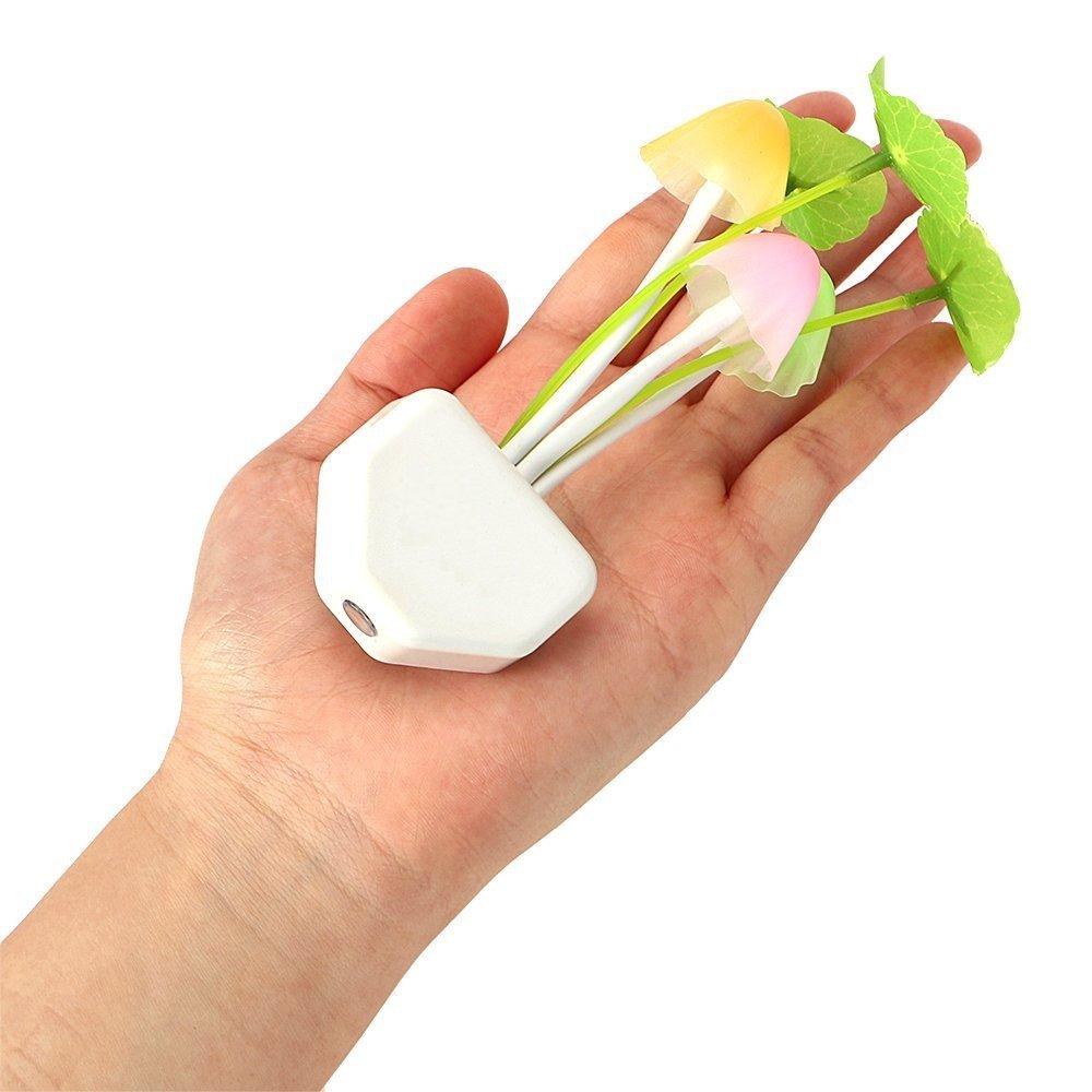 Mushroom Lamp Automatic Sensor Light – Multi-Color Changing LED, Pack of 1