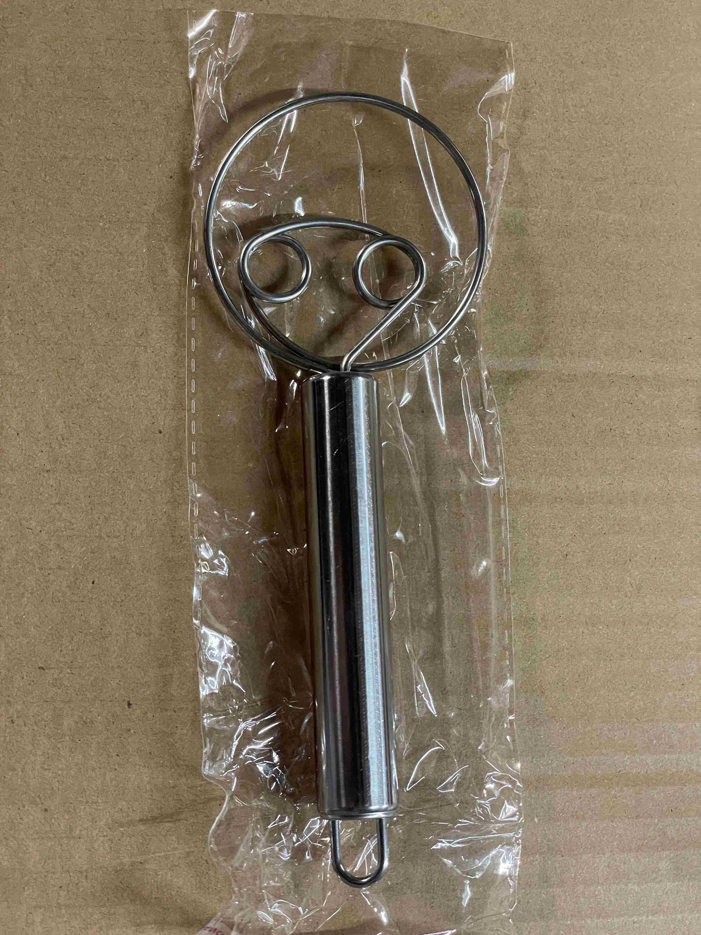 Danish Dough Whisk – Stainless Steel Bread Mixer Tools (Pack of 2)