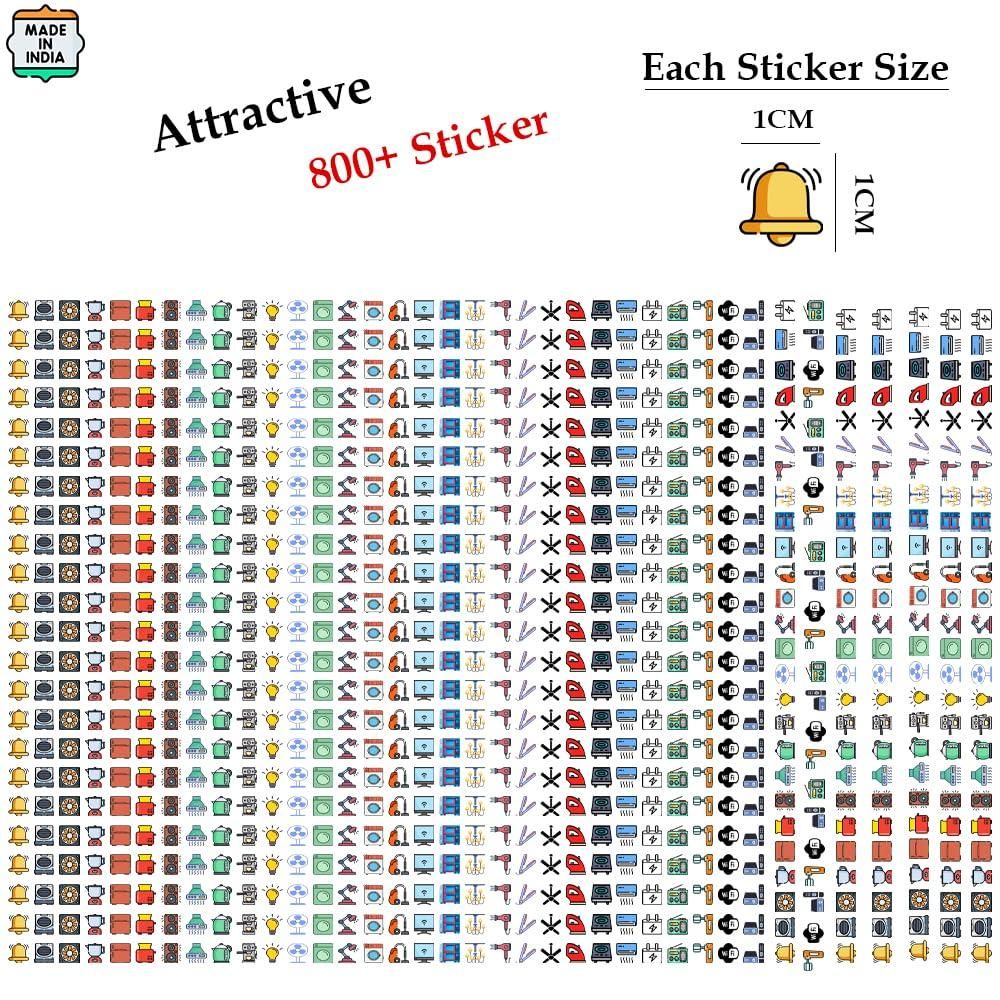 3D Premium Switch Stickers – Pack of 149