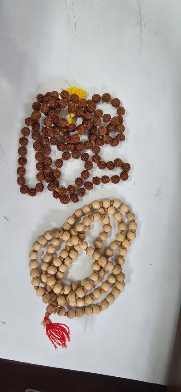 Rudraksha and Tulsi Mala – Prayer Beads for Spiritual Growth