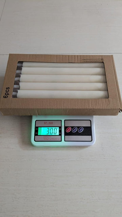 LED Candles with Remote – 6pcs Set