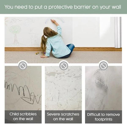 Self-Adhesive Transparent Electrostatic Wall Protection Film Buy 1 Get 1 Free