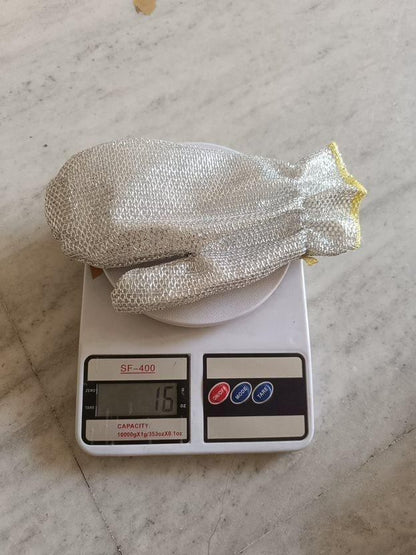 Wire Dishwashing Gloves – Pack of 2 Pairs